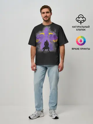 Мужская футболка оверсайз / JoJo Bizarre Adventure