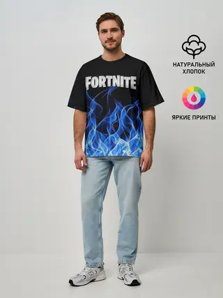 Мужская футболка оверсайз / FORTNITE