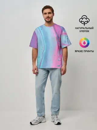 Мужская футболка оверсайз / COLORS