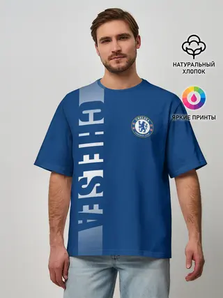 Мужская футболка оверсайз / ЧЕЛСИ / CHELSEA