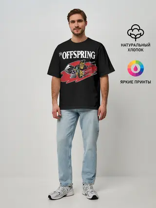 Мужская футболка оверсайз / Offspring