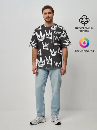 Мужская футболка оверсайз / Jony
