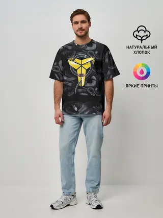 Мужская футболка оверсайз / Los Angeles Lakers