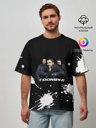 Мужская футболка оверсайз / Группа OOMPH!