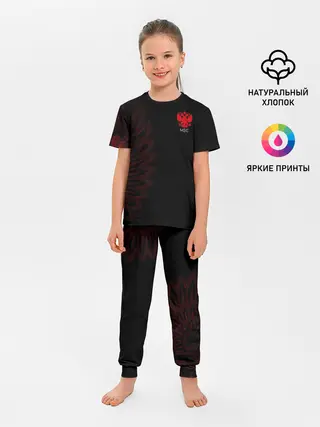Детская пижама с брюками / Russia | Red Side