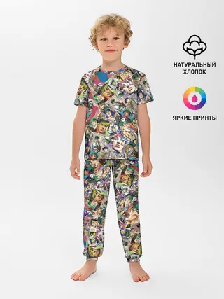 Детская пижама с брюками / JoJo Bizarre Adventure
