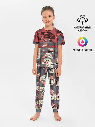 Детская пижама с брюками / Отель Хазбин
