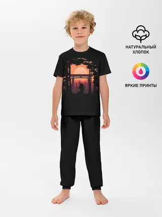 Детская пижама с брюками / Ниндзя в одиночестве