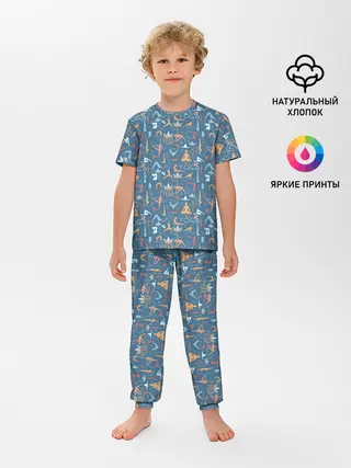 Детская пижама с брюками / Йога