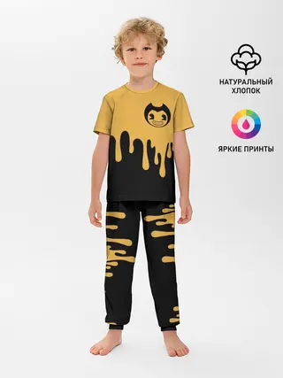 Детская пижама с брюками / Bendy And The Ink Machine