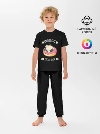 Детская пижама с брюками / Pokemon. Snorlax