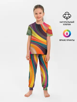 Детская пижама с брюками / Палитра