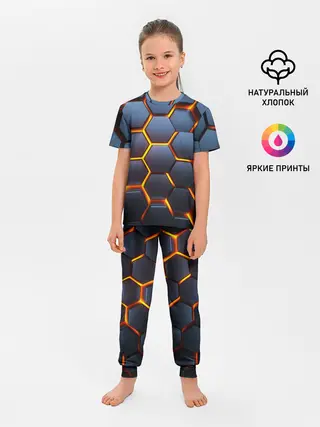 Детская пижама с брюками / 3D БРОНЬ
