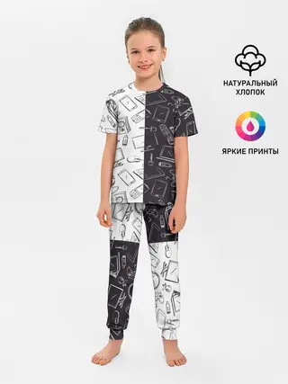 Детская пижама с брюками / Гаджеты