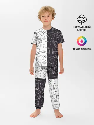 Детская пижама с брюками / Гаджеты