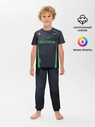 Детская пижама с брюками / Skoda VRS | Шкода ВРС