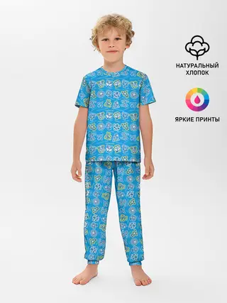 Детская пижама с брюками / Знаки Зодиака