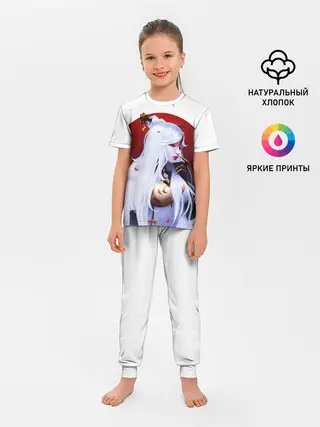 Детская пижама с брюками / GENSHIN IMPACT / НИН ГУАН