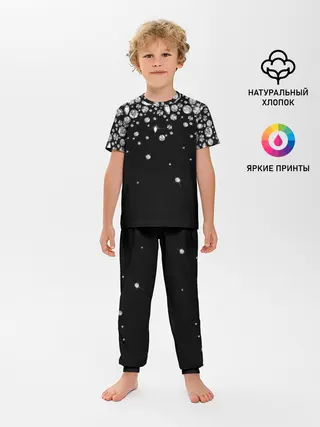 Детская пижама с брюками / Бриллианты