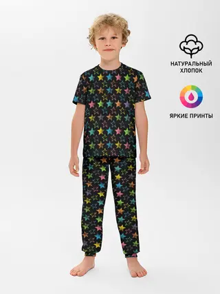 Детская пижама с брюками / Парад звезд