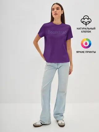 Женская базовая футболка / Bootstrap