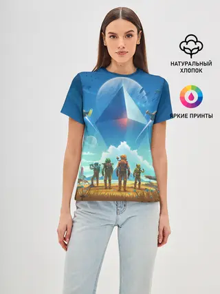 Женская базовая футболка / NMS: Начало