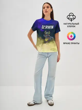 Женская базовая футболка / Darwin Project | Battle Royale