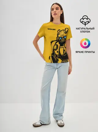 Женская базовая футболка / BUMBLEBEE