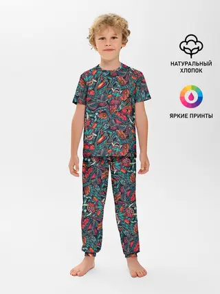 Детская пижама с брюками / Якудза