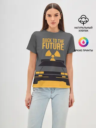 Женская базовая футболка / Back to the Future