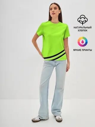 Женская базовая футболка / Собака