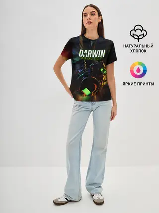 Женская базовая футболка / Darwin Project | Королевская битва