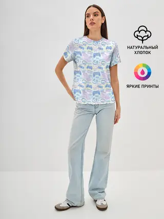 Женская базовая футболка / Игры