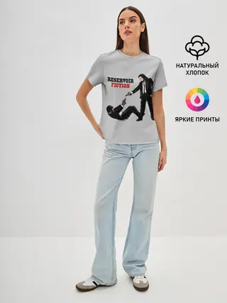 Женская базовая футболка / Криминальное Чтиво