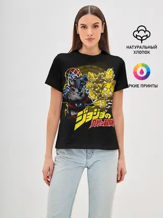 Женская базовая футболка / Гвидо Миста - JoJos Bizarre Adventure