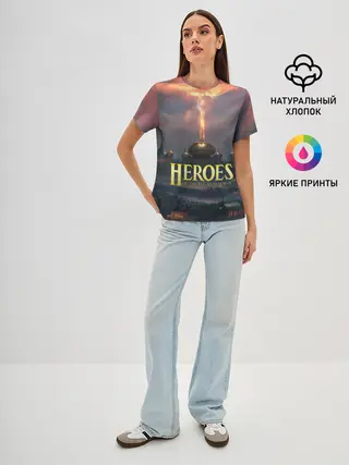 Женская базовая футболка / Heroes of Might and Magic | HoM