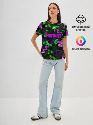 Женская базовая футболка / FORTNITE