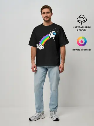Мужская футболка оверсайз / Among Us