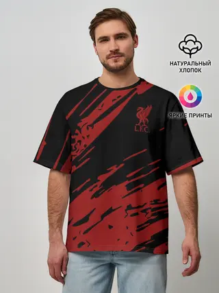 Мужская футболка оверсайз / Liverpool F.C.