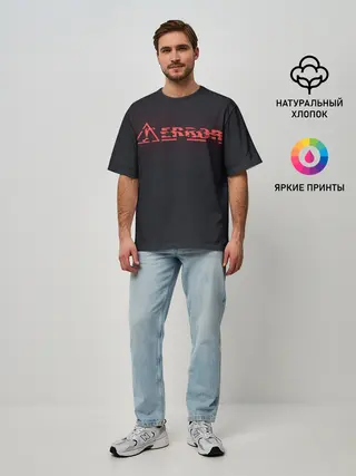 Мужская футболка оверсайз / EROR