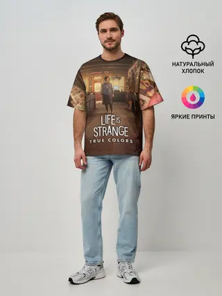 Мужская футболка оверсайз / Life Is Strange True Colors