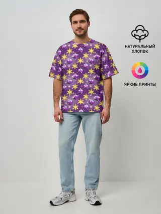 Мужская футболка оверсайз / Игрушки