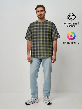Мужская футболка оверсайз / стиль Джентльмены