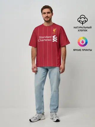Мужская футболка оверсайз / Salah home 19-20
