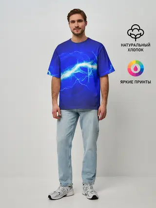 Мужская футболка оверсайз / ELECTRIX