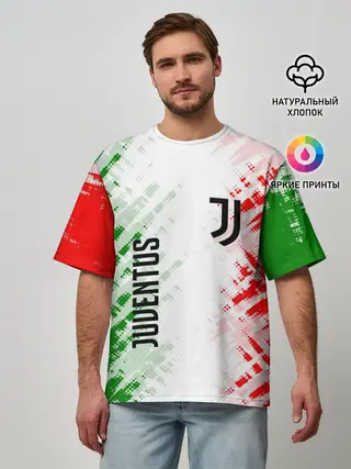 Мужская футболка оверсайз / JUVENTUS