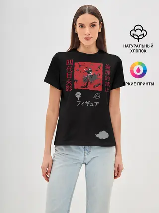 Женская базовая футболка / Аниме Итачи
