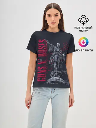 Женская базовая футболка / GUNS-N-ROSES