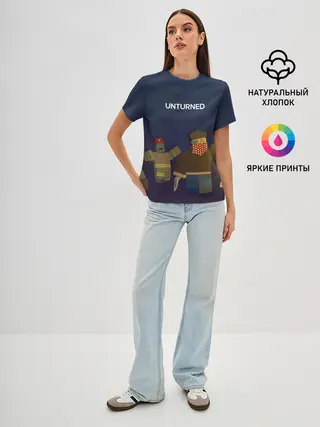 Женская базовая футболка / Unturned
