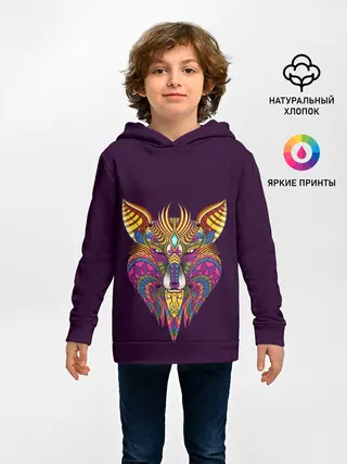 Детское худи / ВОЛШЕБНАЯ ЛИСА | MAGIC FOX